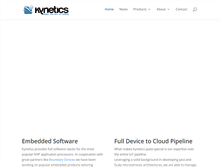 Tablet Screenshot of kynetics.com